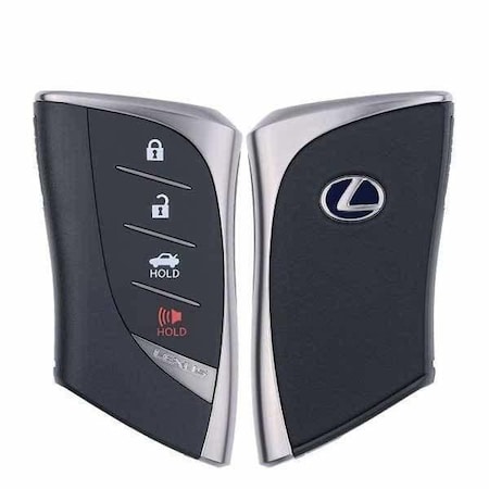 Oem OEM: NEW: LEXUS 4 BUTTON PROXIMITY REMOTE SMART KEY /  HYBRID-BLUE LOGO / HYQ14FBF / 8990H-50020 RSK-LEX-0020